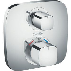 Afbouwdeel inbouwthermostaat Ecostat-E 1 functies chroom