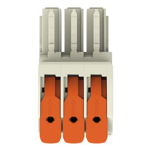 1-draads female steker Hendel Push-in CAGE CLAMP VVE=24