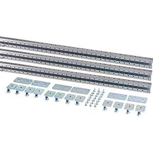 U profiel Montage r. L=3x 1950 mm + r.verbinders en schr.