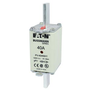 Zekering h. snelheid 40A 1000V 50kA NH1 gPV UL PV UL VVE=3
