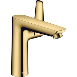 Wastafelmengkraan 150 Talis E incl. trekwaste polished gold optic 71754990