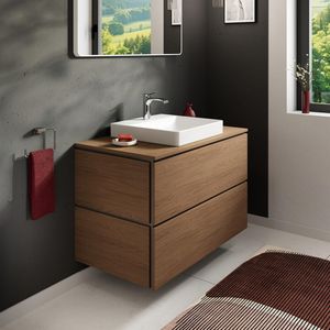 Badmeubel Xilesa E 980/550 2 lades waskom/gesl. wastafel CAO