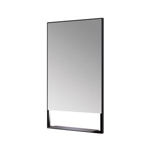 Design spiegelpaneel 600x800mm zwart m.verl.LED