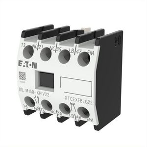 Hulpcontactblok DILM40..170 DILMP63..200 hulpc. 2m 2v 277953