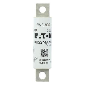 Zekering HRC 1000Vdc IEC/UL 90A aR 25mm Round fu