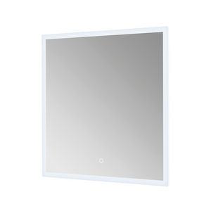 Condensvrije spiegel 1200x650mm op kader duo light m.sensor