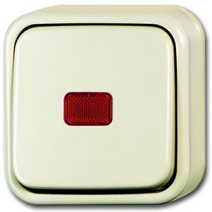 Opbouw wipcontrolesch wis 2609 APJ 10AX 250V AC creme