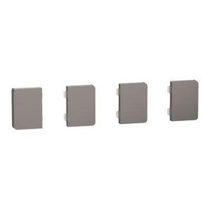 KNX-drukknop System D 4g knop nikkel tbv KNX Push Button Dyn