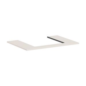 Console Xilesa E 780/550 met uitsparing midden gesl. opzetwastafel SMB