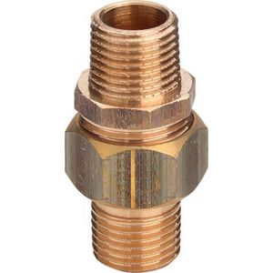 Schroefkoppeling 3-delig brons 1" 3344 VVE=5