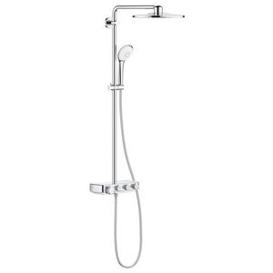 Euphoria SMARTCONTROL 310 douchesysteem chroom duo rond
