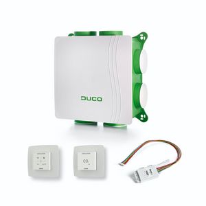Woonhuisventilator All-in-one: DucoBox Silent CO2 & RH