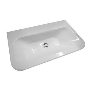 Wastafel RO30 kunstmarmer 90cm 1x kom zonder kraangat (i.c.m. meubel)