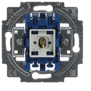 Inbouw wipcontroleschakelaarsokkel wissel 16A 250V AC