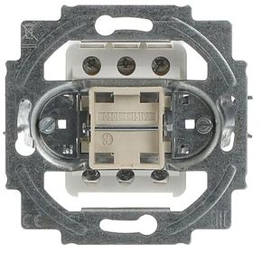 Inbouw wipschakelaarsokkel 2-polig wissel 10A 250V AC