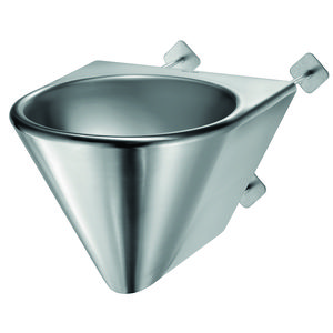Wastafel muurmodel zonder kraangat RVS 304 mat 160130