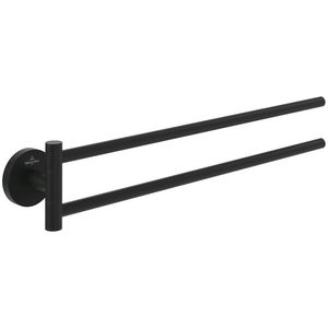 Handdoekhouder twee-armig Elements - Tender Matt Black