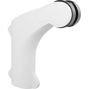 Handdouchehouder voor montage op verticale handgreep wit
