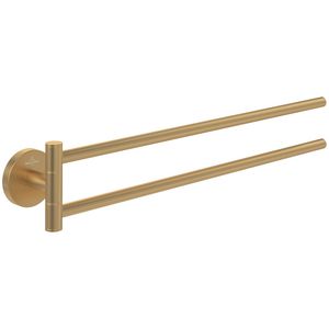 Handdoekhouder twee-armig Elements - Tender Brushed Gold