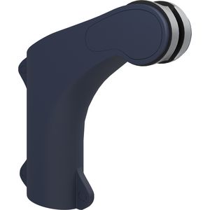 Handdouchehouder op verticale handgreep donkerblauw