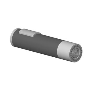 Spoeldouche 35x165mm chr geborsteld 04121109210-93