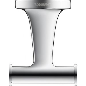 Starck T Handdoekdrager dubbel 60x76x50mm Chroom