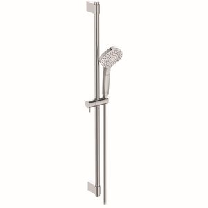 Idealrain evo glijstangset 900mm chroom met handdouche 3f slang 1750mm