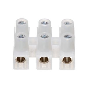 Kroonsteen 3-polig transparant VVE=1000