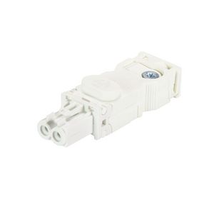 Kabelsteker GST15I2 female wit schroef VVE=100