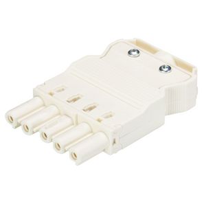 Kabelsteker GST18I5 female wit schroef 92.953.4057.0 VVE=50