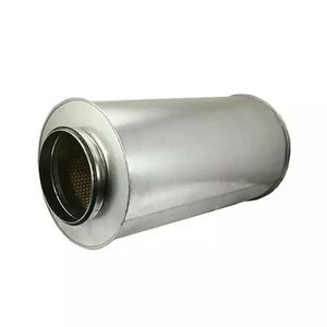 Geluiddemper rond Ø180mm L1200mm isolatie 100mm