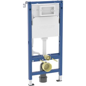 Basic closetelement DELTA UP100 500x1120x120mm incl. wandankers (bouwserie 2025)