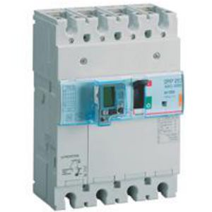 Vermogensschakelaar 250 Thermomagn. + RCD 100A 4P 25kA DPX3