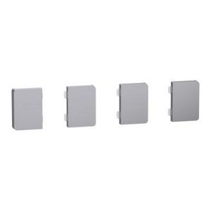 KNX-drukknop System D 4g knop RVS tbv KNX Push Button Dynami