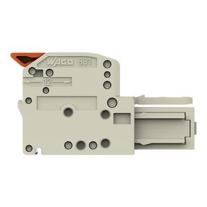 1-draads female steker Hendel Push-in CAGE CLAMP VVE=24