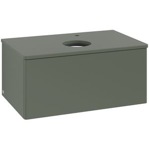 Wastafelonderkast Antao 800x360x500mm L.Green Matt Lacquer K30050HL