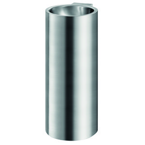 Wastafel zonder kraangat overloop RVS 304 mat 120720