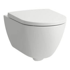 Wandcloset Combipack PRO-X H820860 Silent flush/ rimless Glans wit incl. zitting
