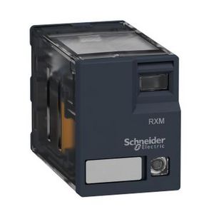 Miniature insteekrelais 3A 4 CO vergrendelbare testk VVE=10