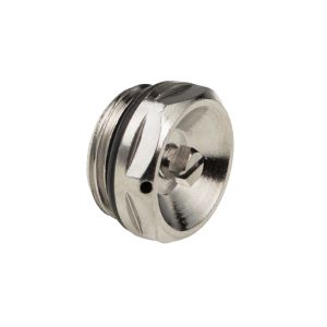 Ontluchter vernikkeld + o-ring 1/2"bt.