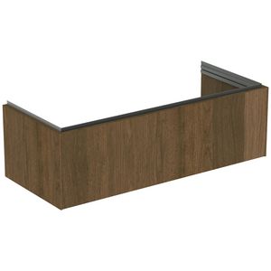 conca wastafelmeubel 1200x505x370mm m 1 lade dark walnut T45