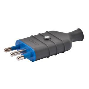 PORTABLE PLUG-STRAIGHT-ITALIAN STANDARD-2P+E 16A 250V VVE=25