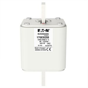 Zekering hoge snelheid 1000A AC 800V 100kA DIN 3 aR DIN Vis