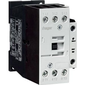 Magneetschakelaar 3P + 1 NO 18A bij AC-3 24V AC