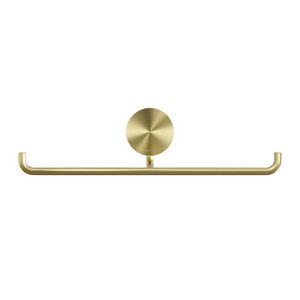 Closetrolhouder dubbel zonder klep Gold OPAL