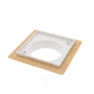 opzetst + bezande flens laag model v 4016146F 44mm 146x146mm