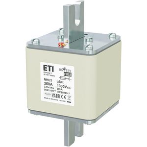 Zekering NHU3 gBat 350A/1000V DC 4110777 VVE=3