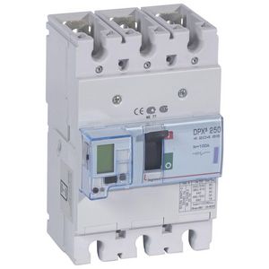 Vermogensschakelaar 250-e + mt 3-polig 100A 50kA DPX3