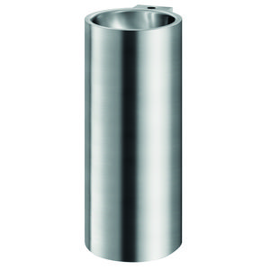 Wastafel kraangat Ø35 midden z. overl RVS 304 mat 121720