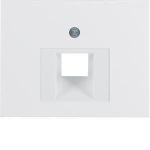 Centraaldoos RJ-datacontactd 1v 45gr berker K.1/K.5 polarwit